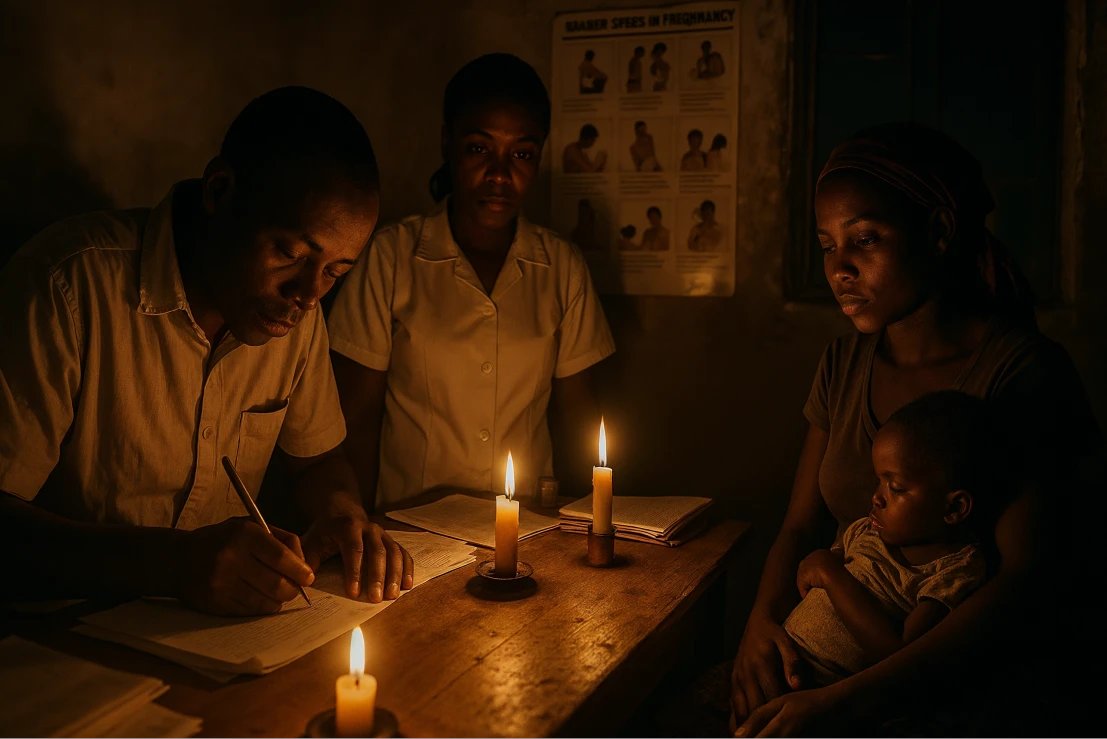 A call 🤙 to Action!

We @ IbrahimInitiatives are on a life changing humanitarian mission

(Provision of sustainable energy supply for Primary health care center)
Many local hospitals still struggle with unreliable power supply, putting lives at risk especially during night