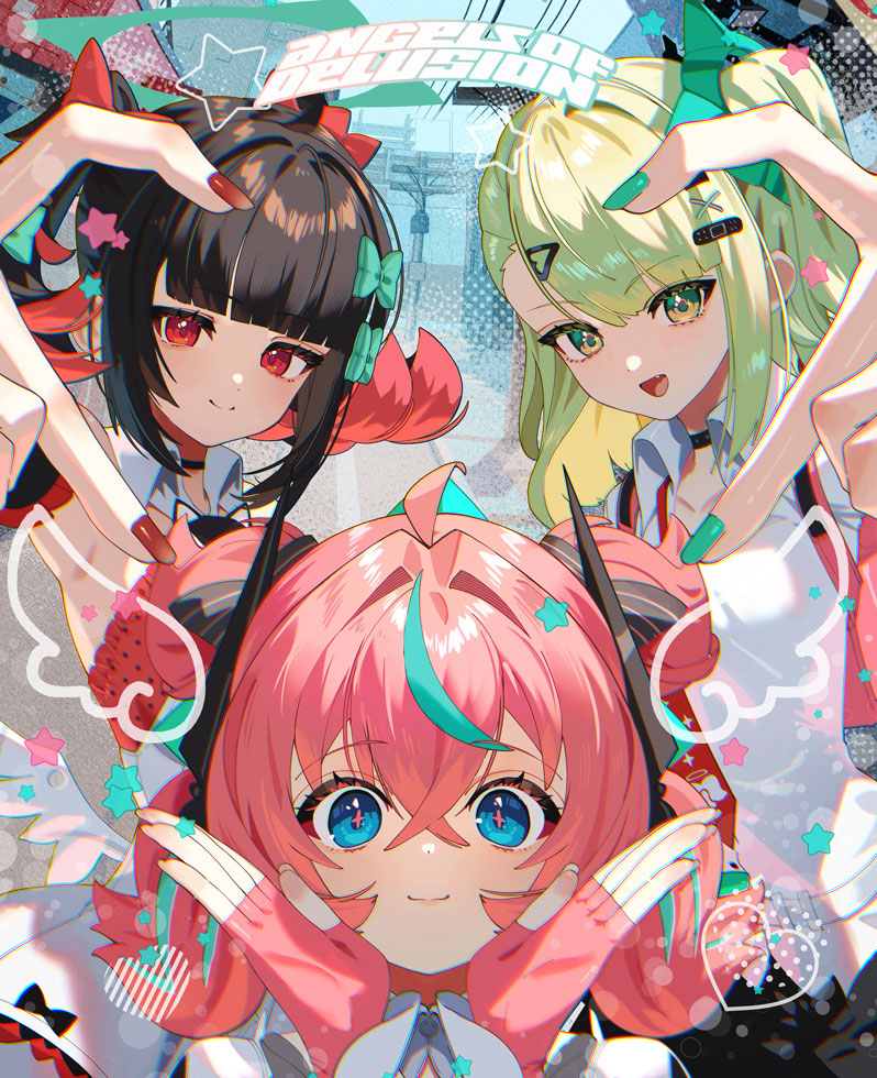 『必殺！トライエンジェル♡コンボ！』
#ゼンゼロ
#妄想エンジェル