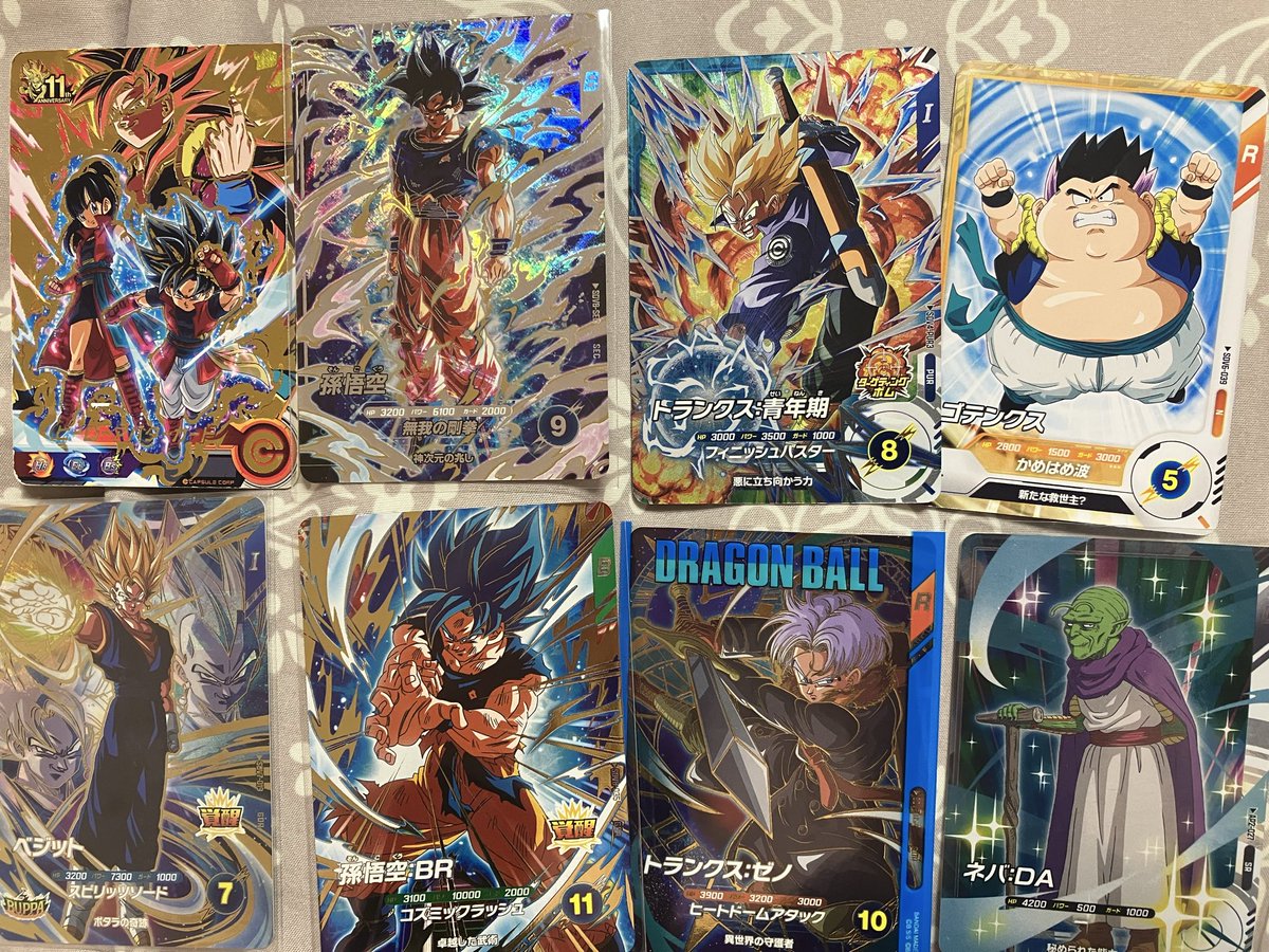 新型兆耐久デッキの完成だ‼️ #ドラゴンボール #ダイバーズ