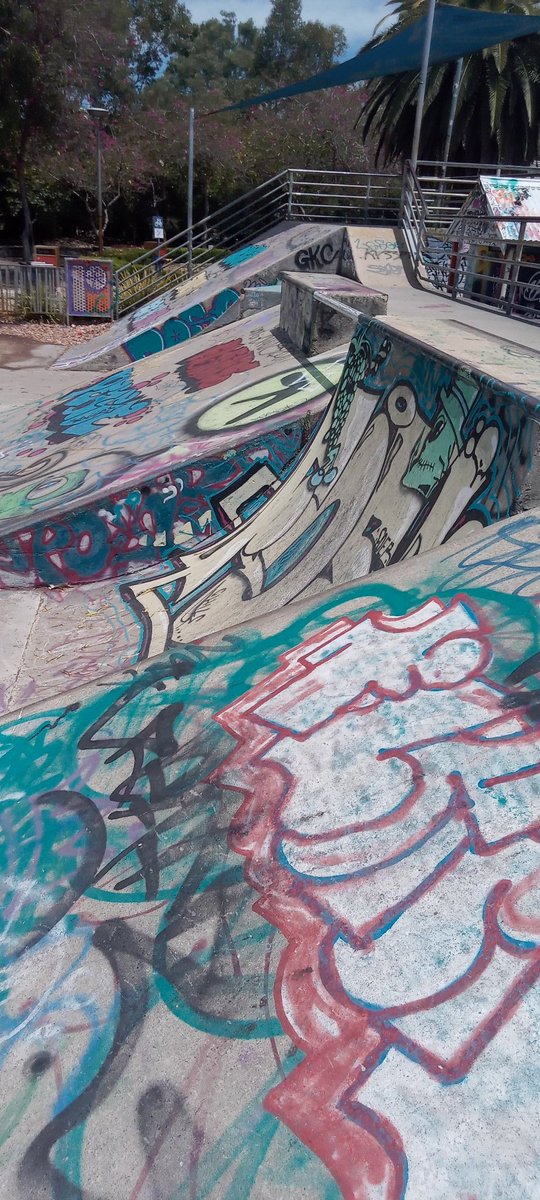 ShaneSm46713498's tweet image. #Undulating 
Leederville skate park, where you may find me doing this 🚶🤳, not that 🛹🤸.😂