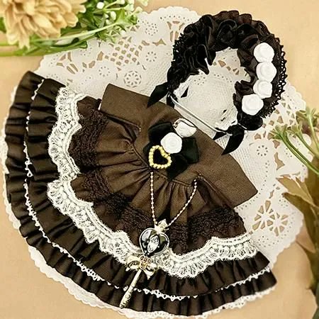 DOLLCExNETSHOP's tweet image. 恋鞠堂様オビツ11サイズお洋服【単品販売】が入荷しました✨
繊細なフリルが美しい、特別感のあるドレスです💐
大人気のホワイト系にチョコっぽい茶色カラーも登場！
ぜひお手に取ってみてください💕
doll.shop-pro.jp/?mode=grp&amp;amp;gid=…
#恋鞠堂