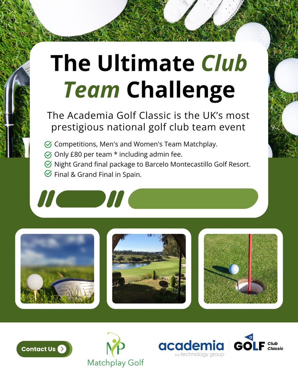 Matchplay Golf tweet media