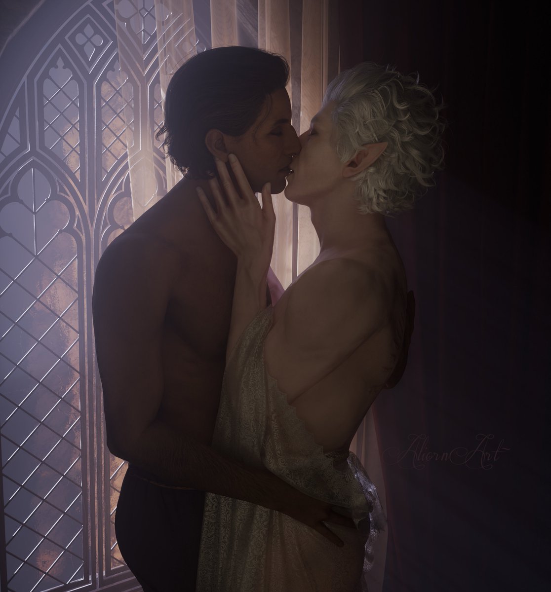 AliornArt's tweet image. #Astarion #Raphael #BG3 #BG3fanart