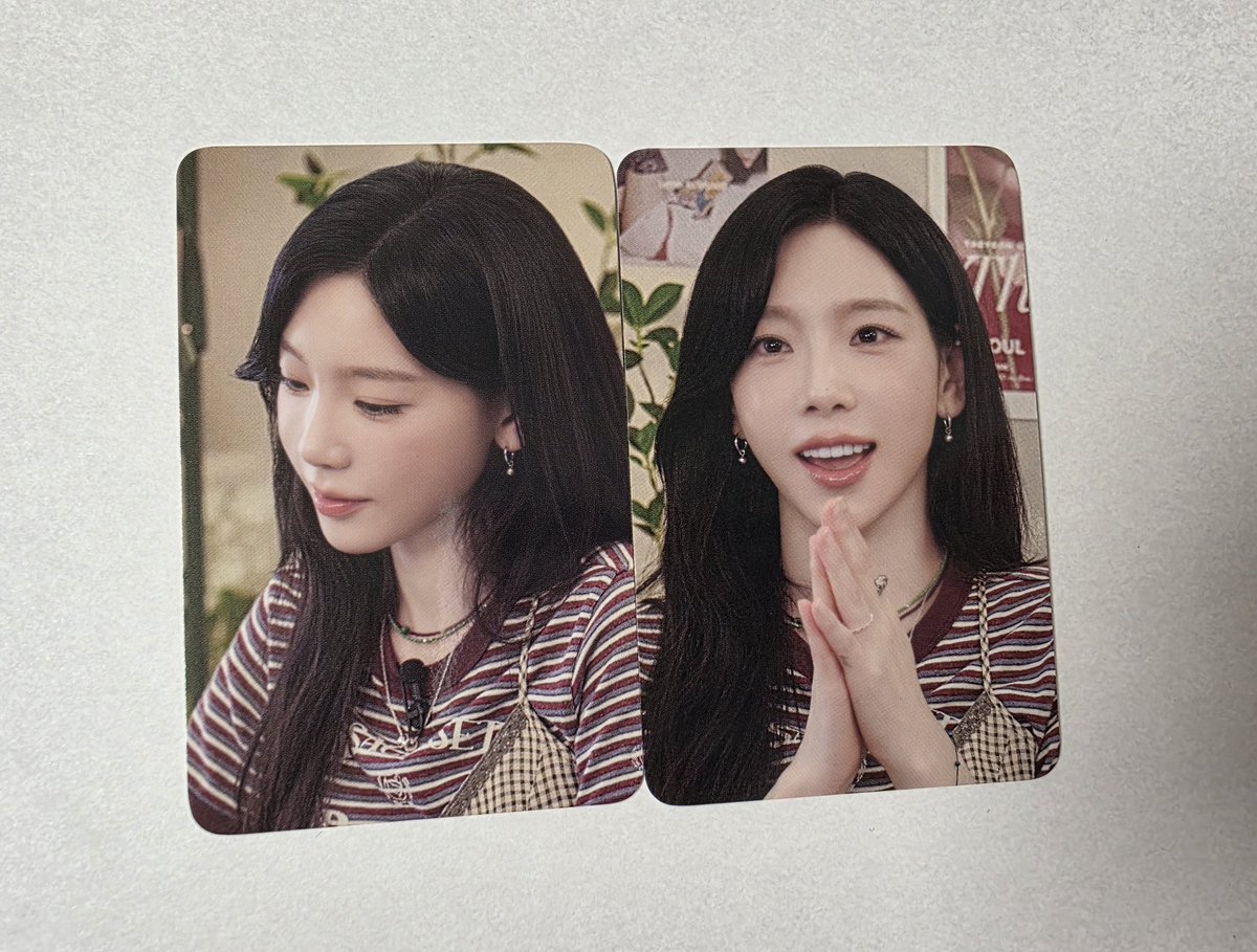 ileumeo2's tweet photo. 태연 콘서트 블루레이 케타포 특전 포카 양도

1set(2ps) -2.0

The TENSE Memory Box Blu-ray Concert photocard Taeyeon K-town 케이타운포유 포토카드 https://t.co/BAc22jO9FI