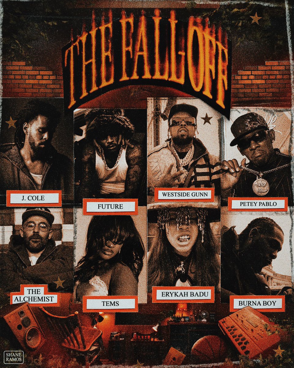 J. COLE

THE FALL-OFF 

FEATURE LIST