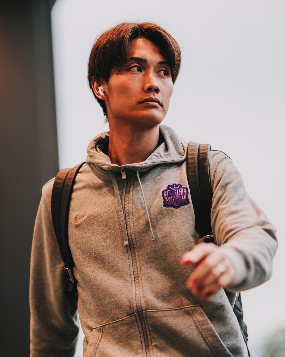 𝐅𝐮𝐥𝐥 𝐟𝐨𝐜𝐮𝐬 選手たちがスタジアムに到着✓ #sanfrecce