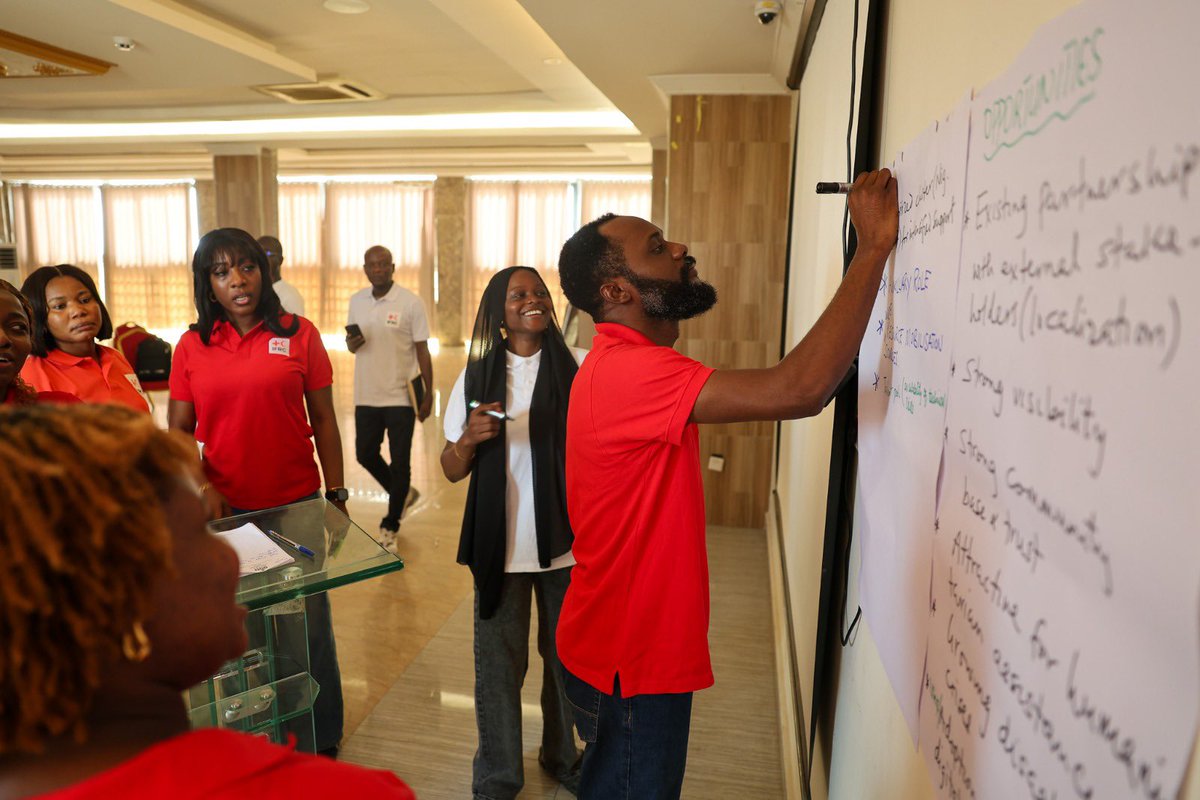 AwanGhulamMuha1's tweet photo. For 2.5 days, we took a committed look at @ifrc’s Renewal 3.0, NSIF, &amp; Way of Working, which are shaping a more agile humanitarian response. 
The outcome is clear: renewed focus, domestic financial sustainability, stronger systems, &amp; unwavering support to volunteers on frontlines https://t.co/HPV8DxHiLS