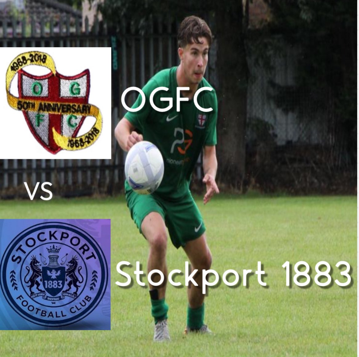Finally back at home this Sunday, got the better against these last time out not so long ago. Play like we did last week and I’m sure we will be fine…💚

🆚Stockport 1883
🏟️St Thomas’ Rec, SK1 4LP
🕣10.45am
🏆SDSFL - Match Day 14