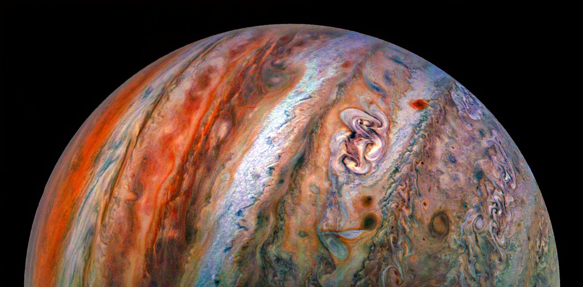 Jupiter - Perijove 33 South Temperate Belt

Enhancement and enlargement - Another processing method.

Credit : NASA/JPL-Caltech/SwRI/MSSS/Thomas Thomopoulos

PRODUCT ID :
JNCE_2021105_33C00044_V01
