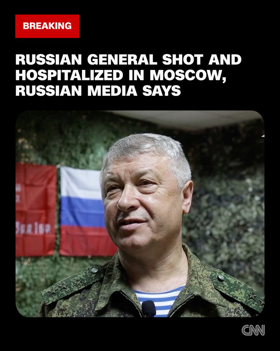 Russian general shot and hospitalized in Moscow, Russian media says
cnn.it/4koeZlc
