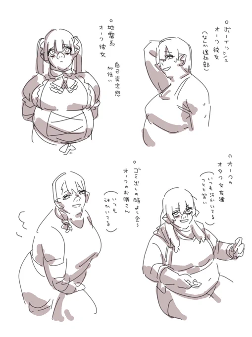 探究してみよう オーク女子の可能性 