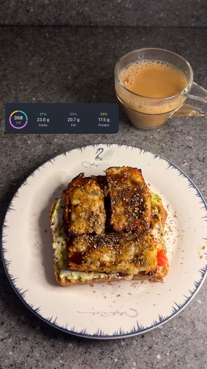 فطور الجمعه 
واللي طايحه عليه هالفتره 
حلومي بالقلايه الهوائيه  مره جوسي 
مو مثل اللي يكون عالصاج يابس 
  والذّ بكثير 🥪🧀🍅❤️