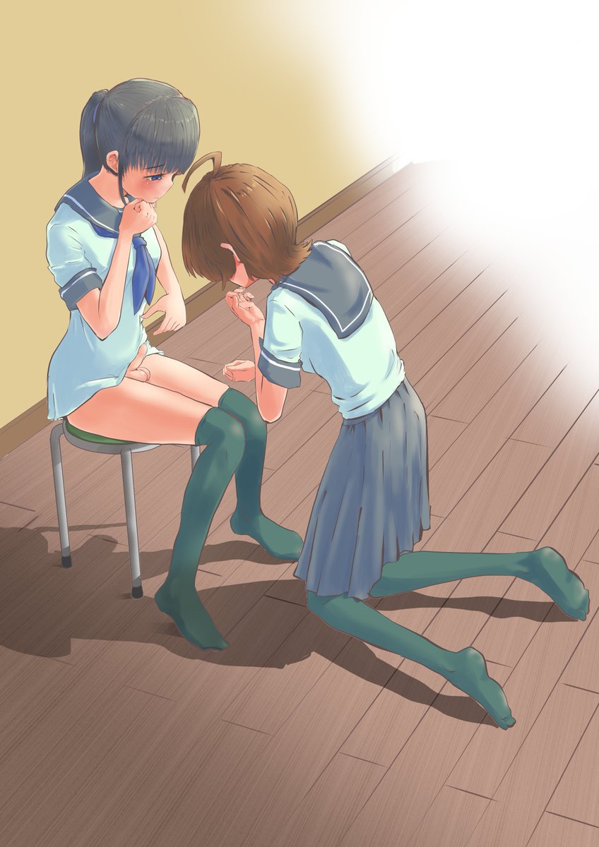 突然生えたアレを不思議そうに眺めるお友達に興奮しちゃうシチュが好き 