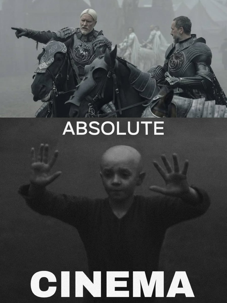 Maekar: ¿Has perdido la cabeza o que te pasa? Este hombre atacó a mi hijo.

Baelor: No, protegió a los inocentes, como un buen caballero. Que los dioses decidan si tuvo o no razón. 

Termina con la música de ‘Game of Thrones’ de fondo. Absoluto cine. 

#AKnightOfTheSevenKingdoms