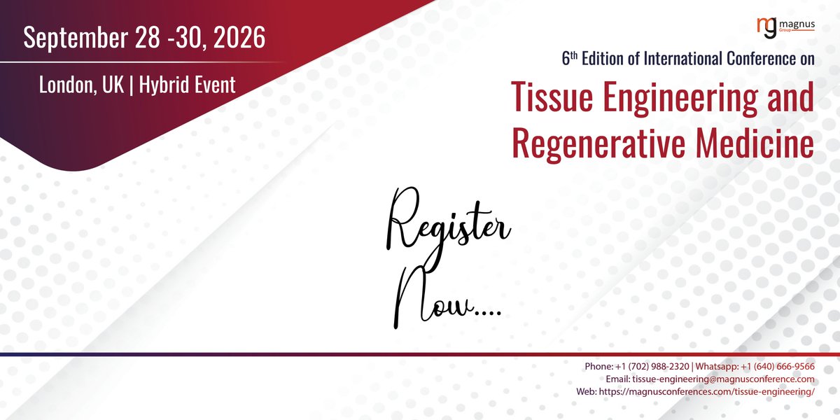 Tissue Engineering and Regenerative Medicine tweet media