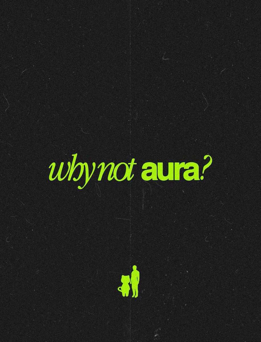 why not?

time to get your aura up ❇️