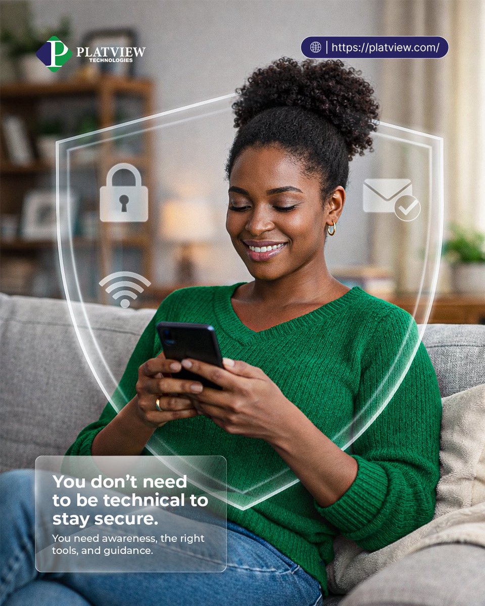 platviewtech's tweet photo. You don’t need to speak “tech” to protect your digital life.
Smart habits. Trusted tools. Total peace of mind.
Ready to stay safer online? Learn how with us.
#platviewtechnology #cybersecurity https://t.co/eFbpCLtPHf
