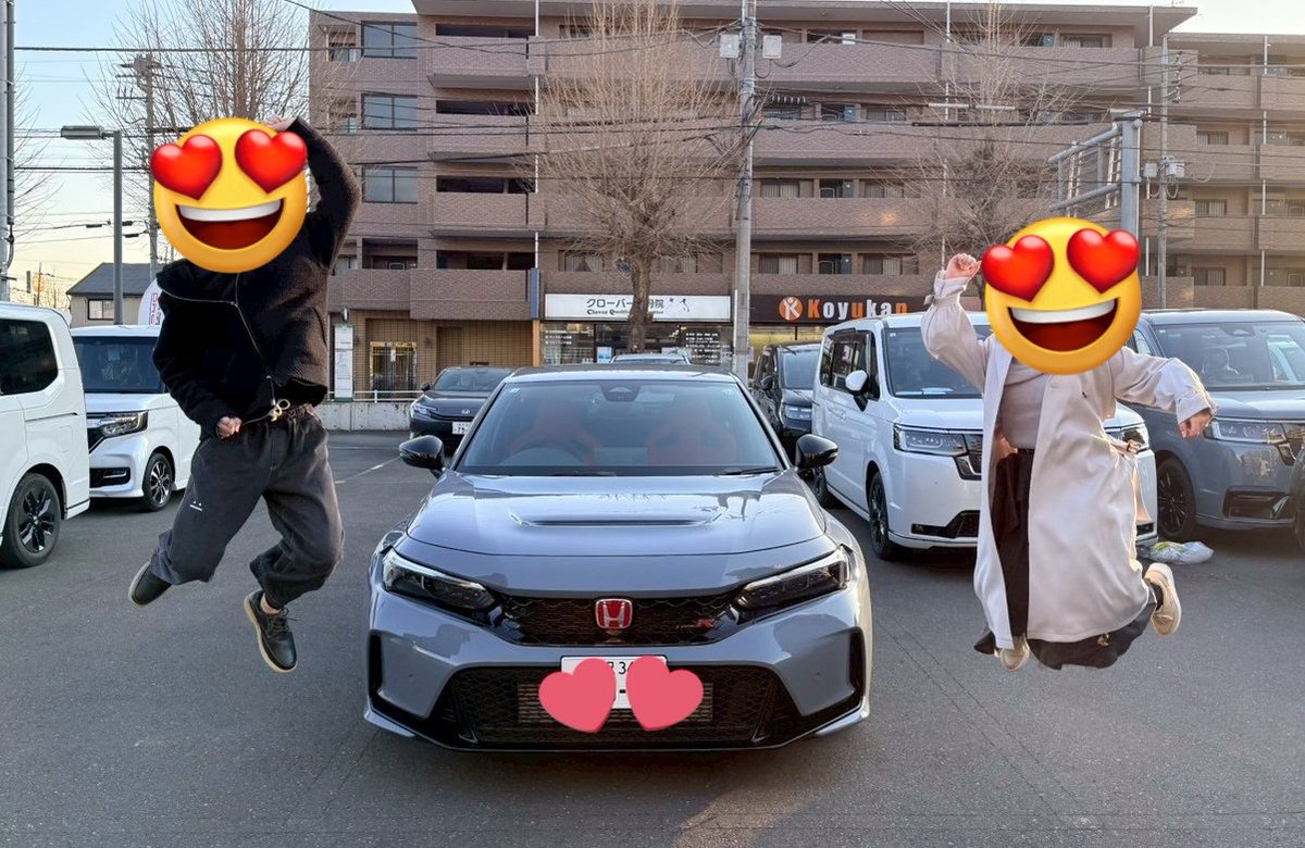 yama_cx5's tweet image. 3年2ヶ月の時を経て遂に
FL5 civic typeR 納車されました！！
大切に乗ります✨
FL5乗りの皆さんよろしくお願いします。
#FL5 
#civic
#typeR