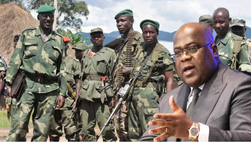 GByaruhanga01's tweet photo. @LawrenceRugwiro @US_SrAdvisorAF @PatrickMuyaya @albcontact @Rugusuki @r_rukaka @MweneGahaya @TiteRGatabazi #DRC ruler enjoys the #Americans' treat as a spoiled child to continue mess up his own country and threaten regional stability.

The #US ought to know that the #REIF won't succeed as long as Tshisekedi still arms and funds #FDLR genocidal group. https://t.co/rkidRGZEaO