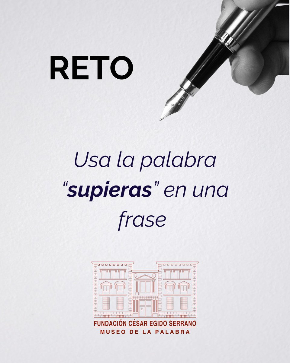 Fundación César Egido Serrano-Museo de la Palabra tweet media
