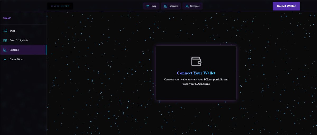 First look: SWAP - Portfolio 
Track your SOUL burns 🔥