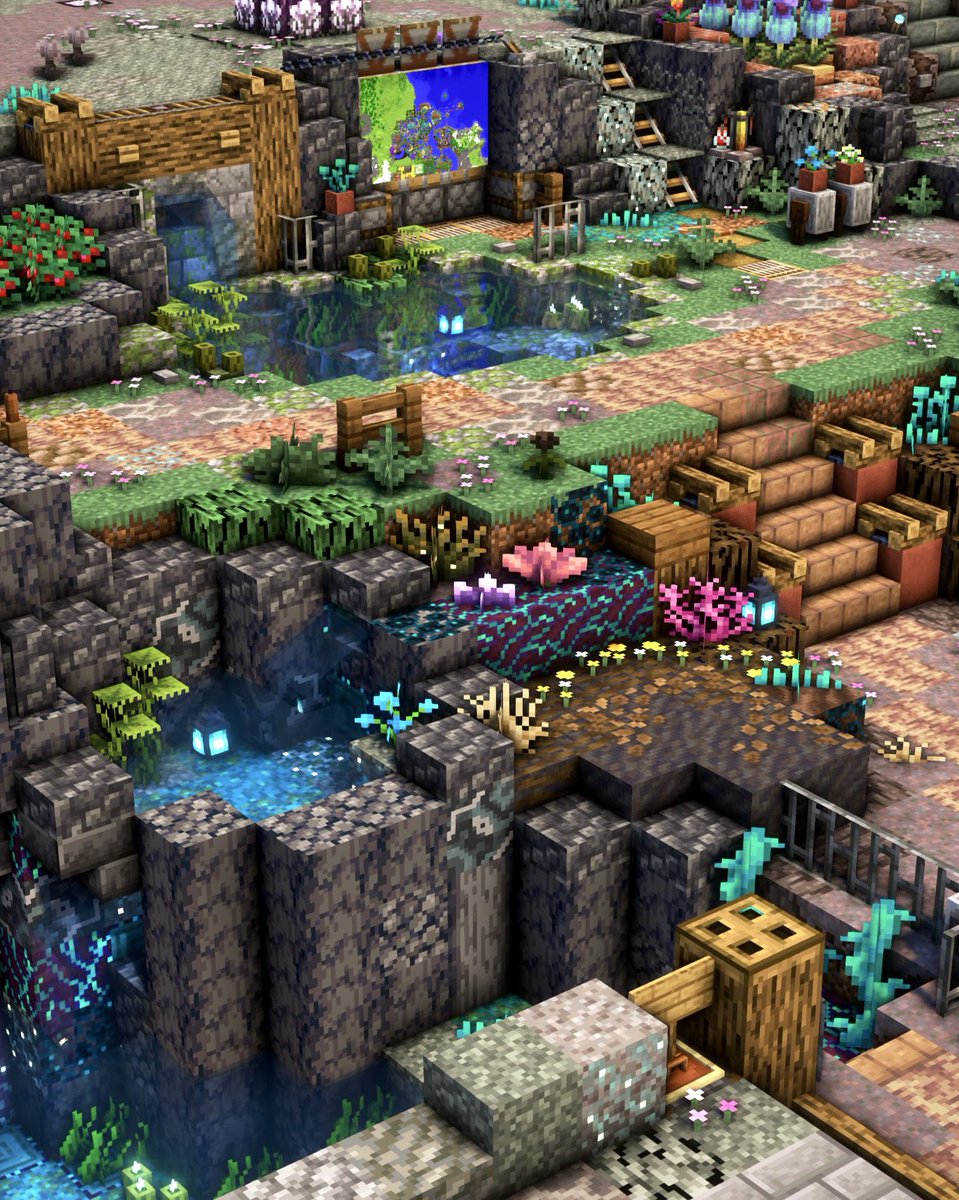 水辺
#Minecraft