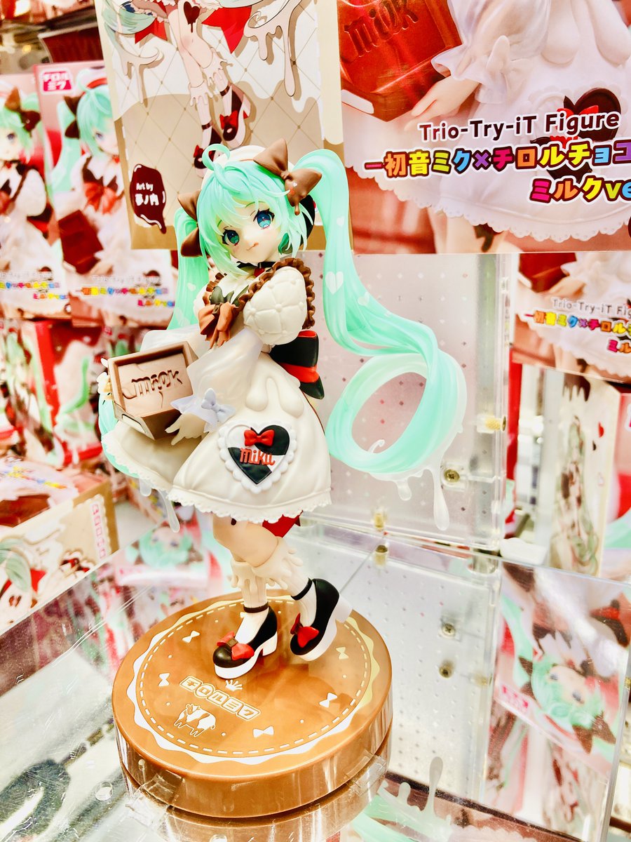 ✨景品情報✨ 『初音ミク×チロルチョコ Trio-Try-iT Figureー初音ミク