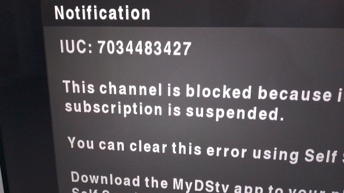 refburundi01's tweet photo. @DStvNg paid and still been blocked and yet my days counting down for without no service https://t.co/ezZoa2Owyl