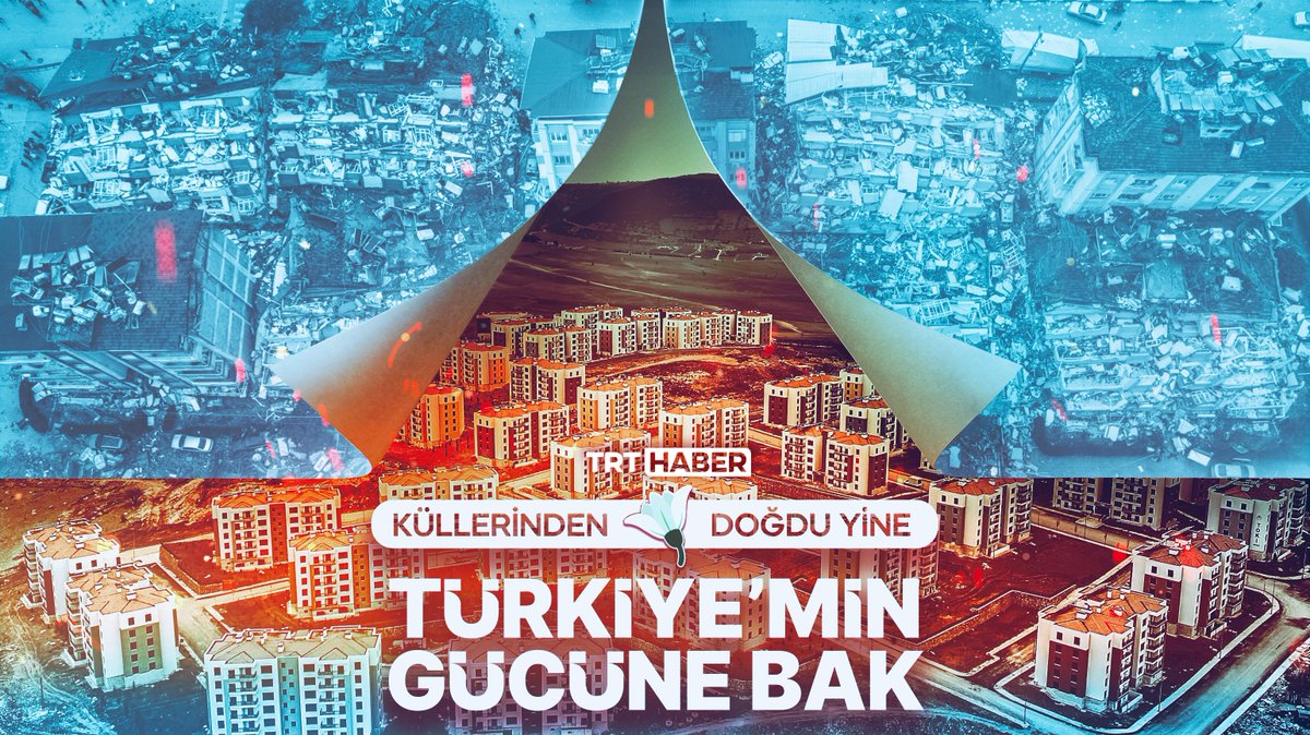 Asrın Felaketi'nde yerle bir olan şehirler devlet seferberliğiyle ayağa kaldırıldı. Artık enkaz yerine yeni şehirler, gözyaşları yerine “umut” var.

İşte küllerinden doğan şehirlerimizin diriliş hikayesi 👇

#TürkiyeminGücüneBak

interaktif.trthaber.com/turkiyemingucu…