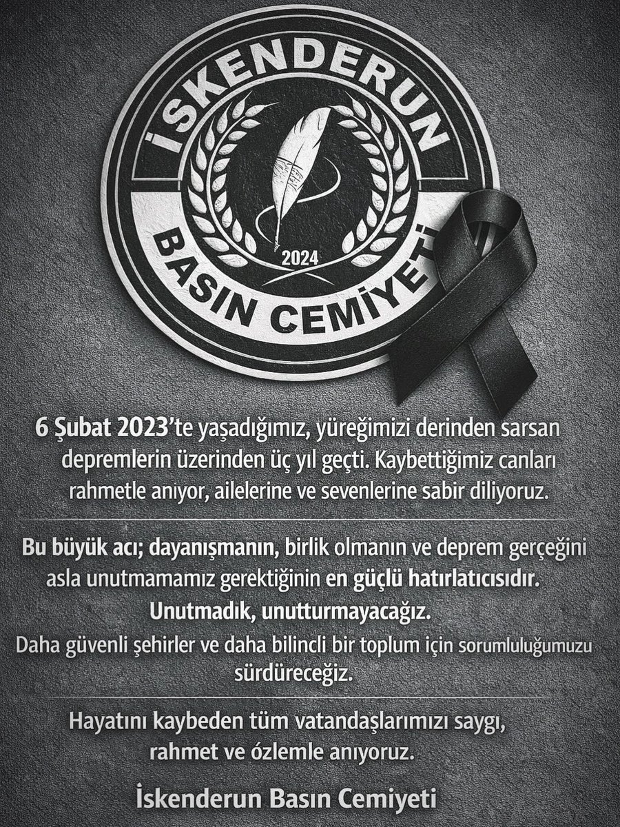 Allah bir daha yaşatmasın.. #6subat2023