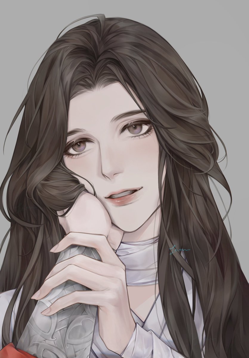 Not cute? 🎀🤍 #天官赐福 #谢怜 #XieLian #TGCF #천관사복