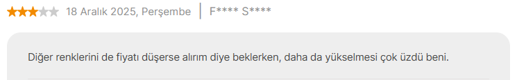 beerketuna's tweet photo. Pazaryerlerinin bu gibi durumlara müdahale etmesi gerekiyor. Öncelikle ürünün değerlendirme skorlarının yüksek olması satışlara direkt pozitif etkide bulunacağını kabul edersek bu ve bu gibi yorumların gerekirse kaldırılması gerekli. https://t.co/T9yQXX0DvI