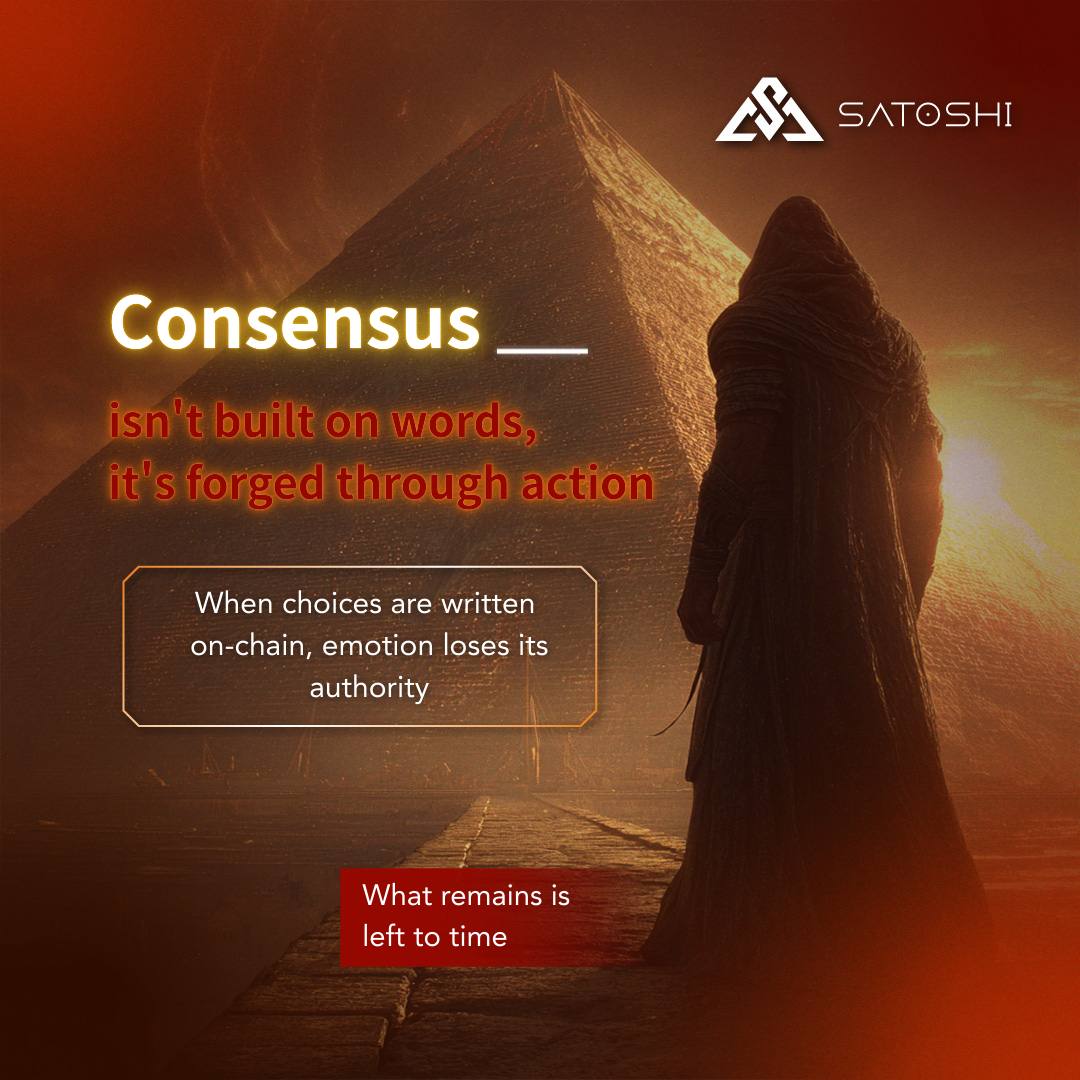 SPRDEFI's tweet image. Consensus is faith in action. 💫

The more restless the world becomes, the more we need a determination "etched on-chain".
The path is long and arduous, only the pioneers will witness the summit. 🏔️

#SatoshiProtocol #ConsensusValue #DeFi #OnChainEternity