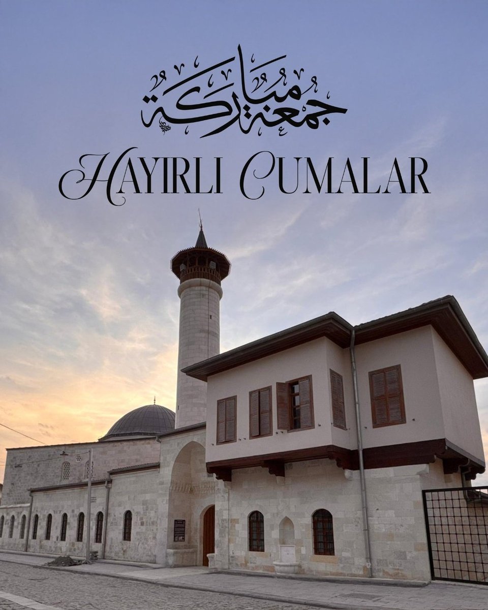 Allah'ın Selamı Rahmeti, Bereketi üzerimize olsun!    
Cumamız Mübarek Olsun 
#HayırlıCumalar