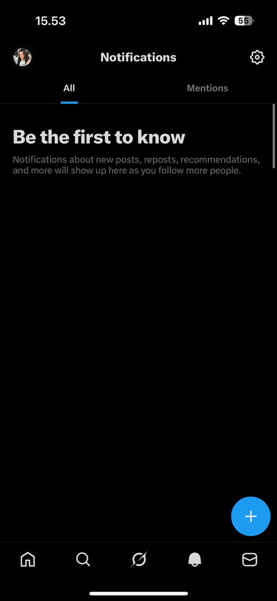polliqt's tweet photo. Bener” kosonggg gaada notif gini, udh ku test mention jg https://t.co/SzjGMFSZ4F