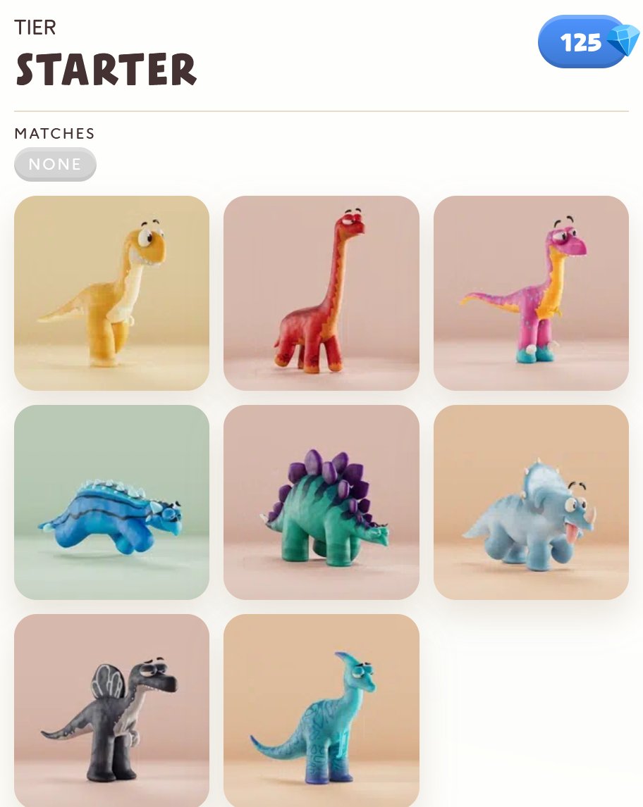 No matches makes them colorful! <a href="/Claynosaurz/">Claynosaurz</a>