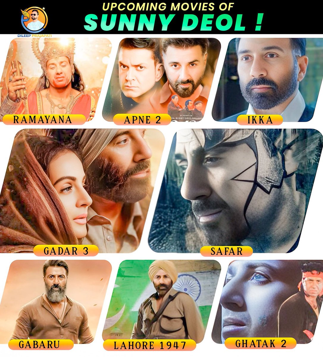 Upcoming Movies of <a href="/iamsunnydeol/">Sunny Deol</a>  2026-2027 Intezaar Hai sab mOvies Kai #SunnyDeol