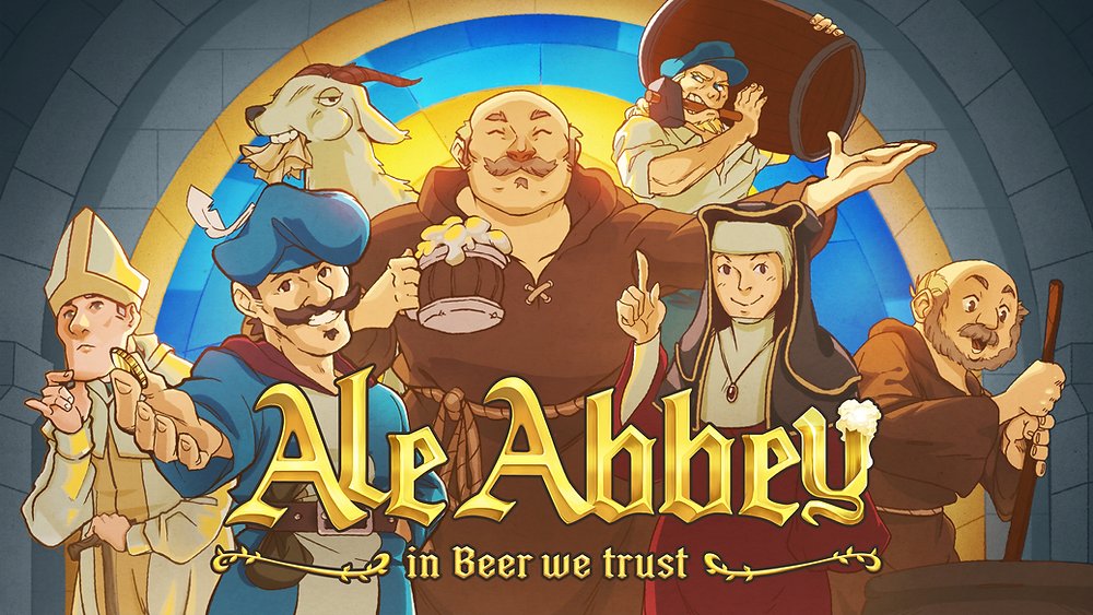 Сёння варым эль у Ale Abbey! Манастыры і  хмель, паспрабуем пабіцца за месца лепшага бровара ў сярэднявеччы праз некалькі хвілін!