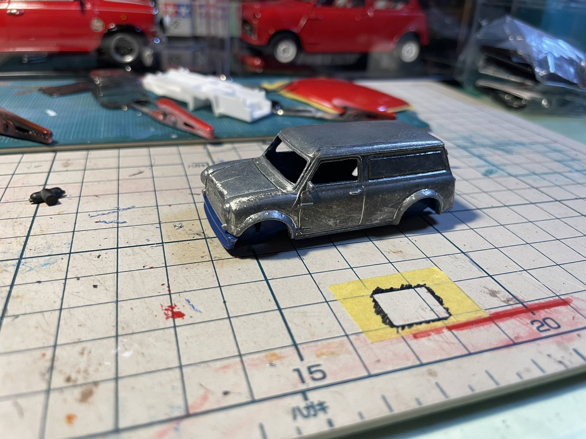 溝を深くしたり継ぎ目を消したりなぞ。