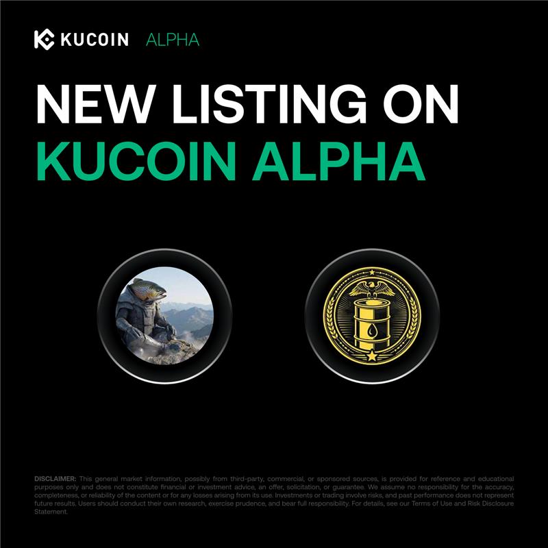 📢#KuCoin Alpha has listed new tokens: $BigTrout and $USOR

🗓 Trading starts now
🔁 Pairs: BigTrout/USDT, USOR/USDT
🌐 Network: Solana Chain

Discover early-stage innovation and start trading in the KuCoin Alpha Zone.

👉kucoin.com/announcement/e…