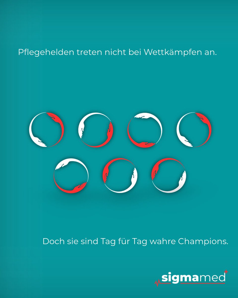 Nicht jede Heldin trägt eine Medaille. Pflegehelden stehen nicht auf Siegertreppchen – aber sie sind da, wenn es zählt. Tag für Tag. Dienst für Dienst. Mit Herz. Danke an alle wahren Champions. 🏆#Pflegehelden #WahreChampions #Sigmamed
