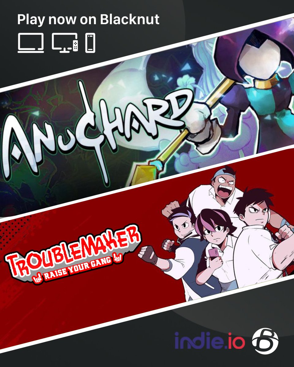 Blacknut_Games's tweet photo. Chaos, strategy, and nonstop action await! ๐ฎ๐ฅ
Four new games by @join_indie_io are joining Blacknutโjump into these #indie hits in the cloud on #Blacknut โ๏ธ๐ฎ
PLAY ๐๐ป https://t.co/9fCIRVzfY0
#Anuchard #Asterogues #RICEgame #IndieGames #ActionGames #StrategyGames #CloudGaming https://t.co/TyOATo7s4G