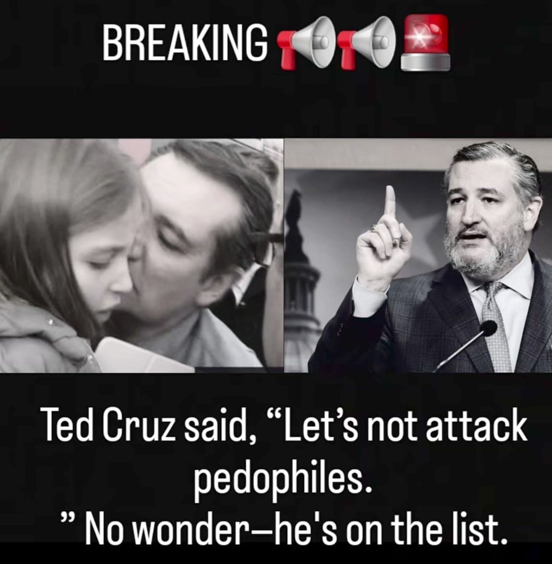 FUCK YOU TED 🖕 FUCK YOU 🖕