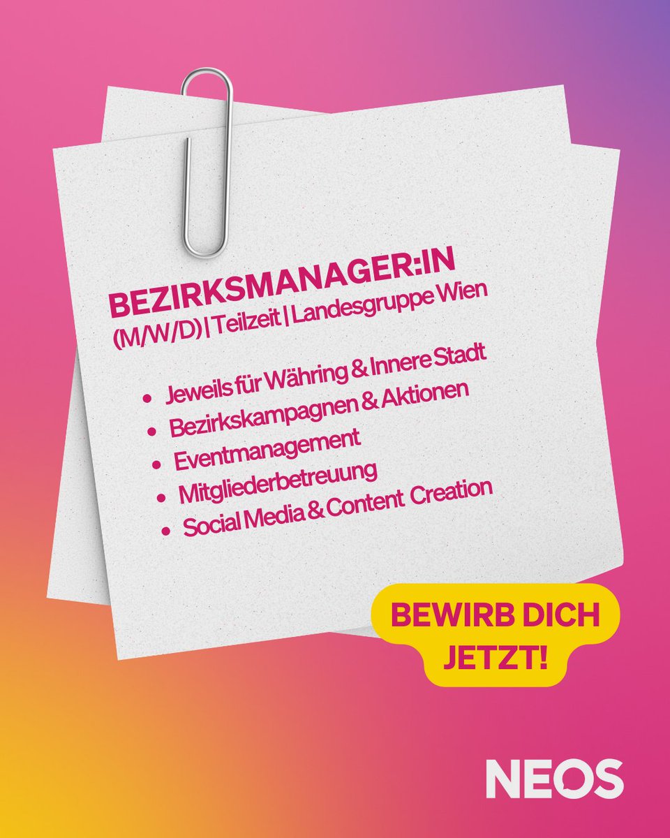 NEOS Wien tweet media