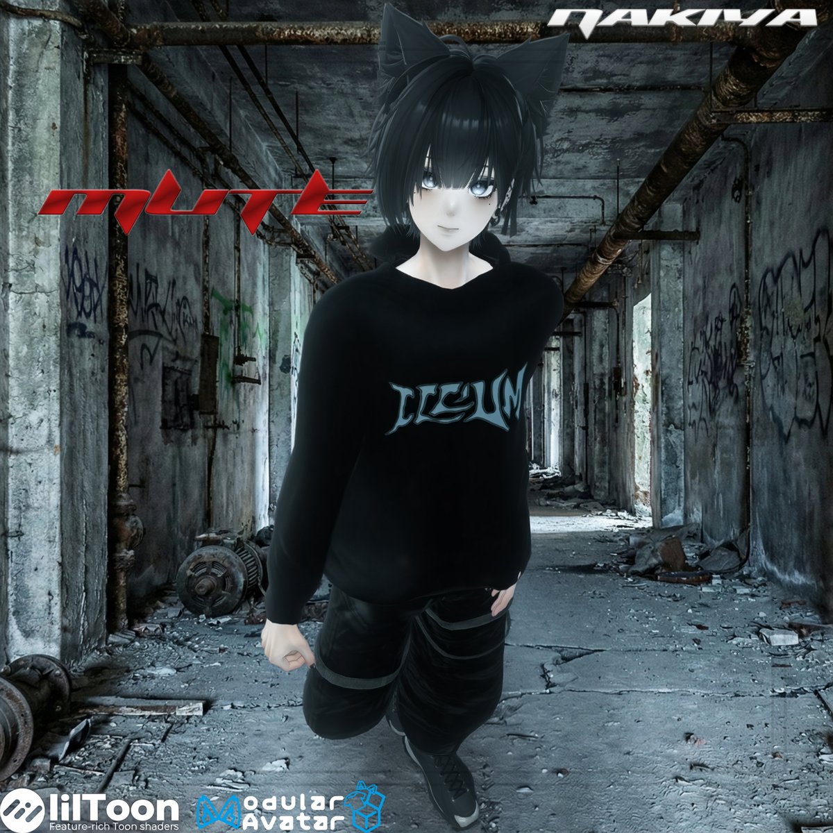 【泣夜くん対応 &amp; 記念セール🎉】
『Monolog』と『MUTE』に
『泣夜』くん対応版を追加しました！

対応記念として、2/14までセール価格で販売中です！
ぜひショップをチェックしてみてください

▼ショップはこちら
drumoff.booth.pm

#Nakiya3D #VRChat #DRUM_OFF_