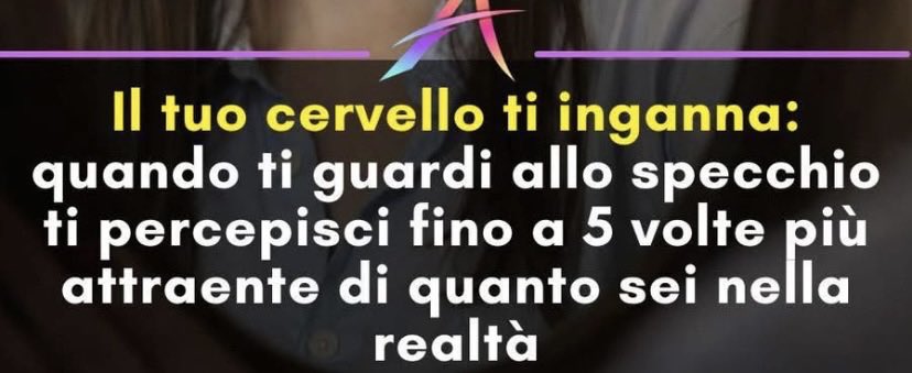 Vivian7412's tweet photo. Amici che allo specchio vi vedete una chiavica: stiamo sbagliando di 5 volte⤵️ https://t.co/KJOGflFut6