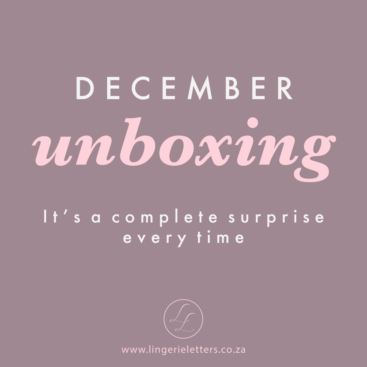 LingerieLetters's tweet image. DECEMBER UNBOXING //
When our Summer Safari pairs landed &amp;gt;&amp;gt; bit.ly/4azxqQv Who else loved their unboxing moment?
Your Panty Pen Pal,
Lily xx
P.S. Featuring our December 2025 Brief and Thong.
#LingerieLetters #BeautifulBottomsClub #SubscriptionBox #MadeInCapeTown