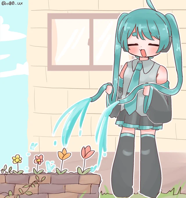 ツインテホース #初音ミク