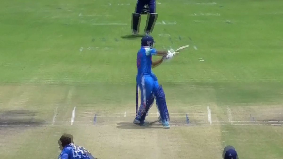 SportCrux's tweet photo. Ayush Departs after 50 #under19worldcup https://t.co/4nGAJyPNXl