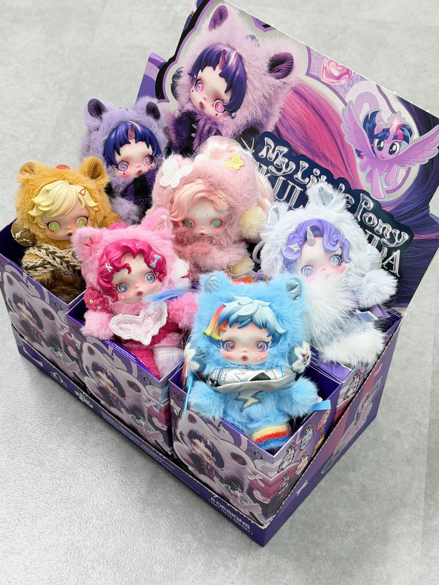 θSKULLPANDA × My Little Pony シリーズ ぬいぐるみペンダント